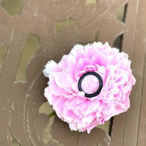 NIB Origami Owl Living Locket Black Crystal Face